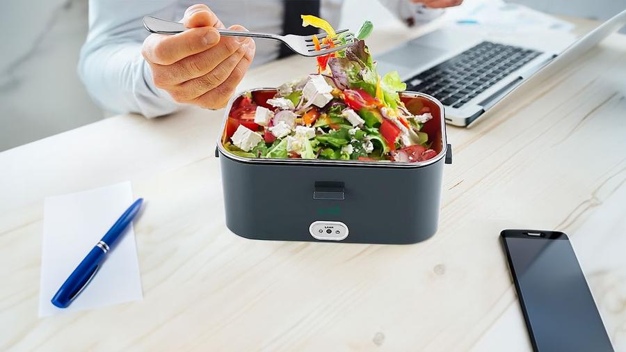 Budth Electric Lunch Box - Portable Food Warmer for Car Truck Office
