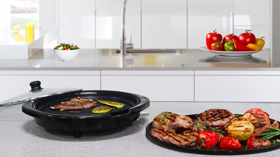 Elite Gourmet Electric Indoor Nonstick Grill, 11