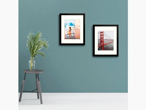 Frametory, 11x14 Picture Frame - Display 8x10 Photos with or without Mat