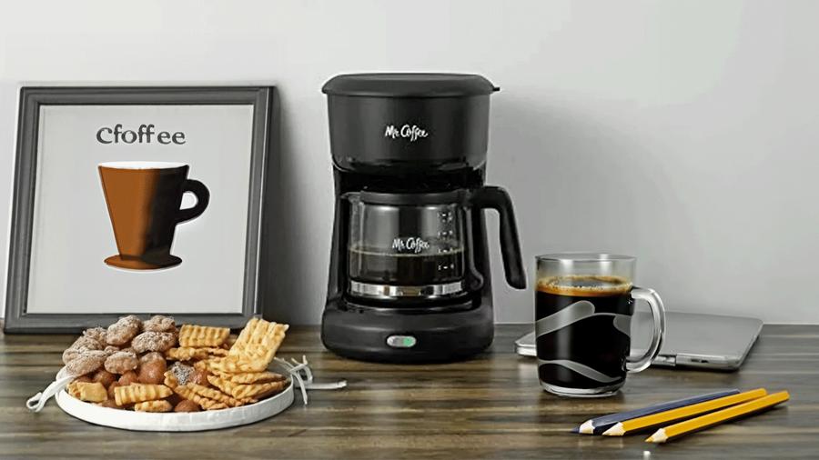 Mr. Coffee Mini Brew Switch Coffee Maker, Black