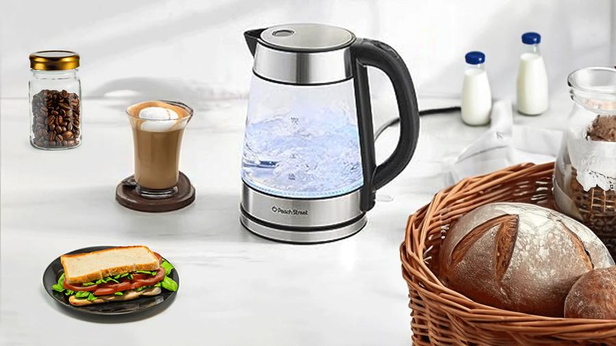 Peach Street High-Speed Electric Kettle for Rapid Water Boiling