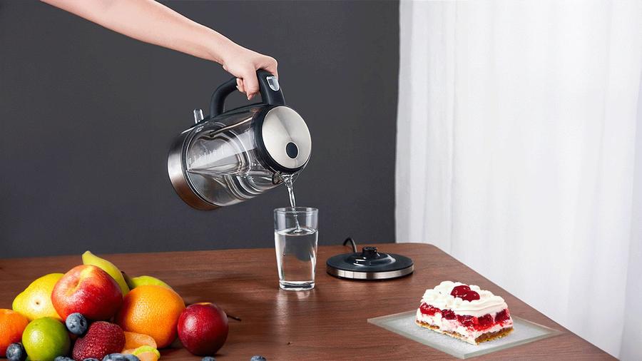 Peach Street High-Speed Electric Kettle for Rapid Water Boiling