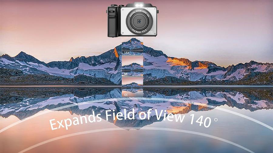 Schmidt Spiele 4K 48MP Vlogging Camera with WiFi