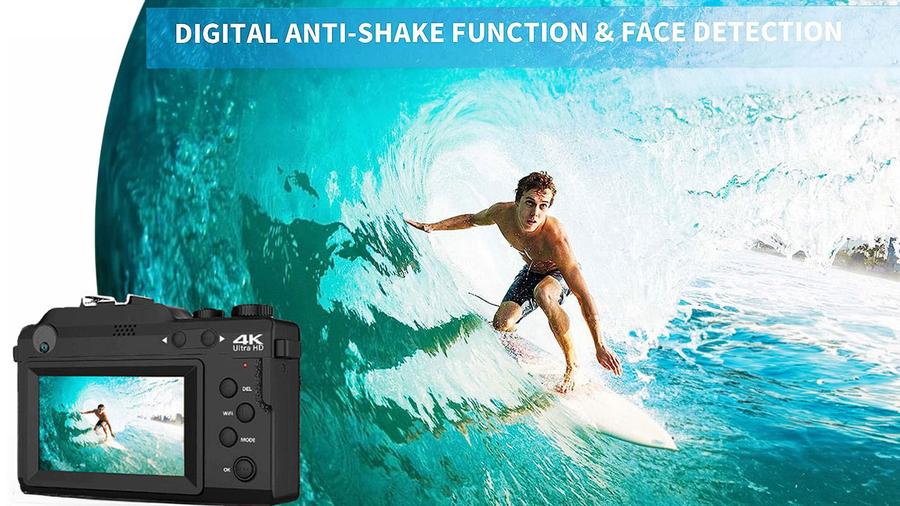 Schmidt Spiele 4K 48MP Vlogging Camera with WiFi