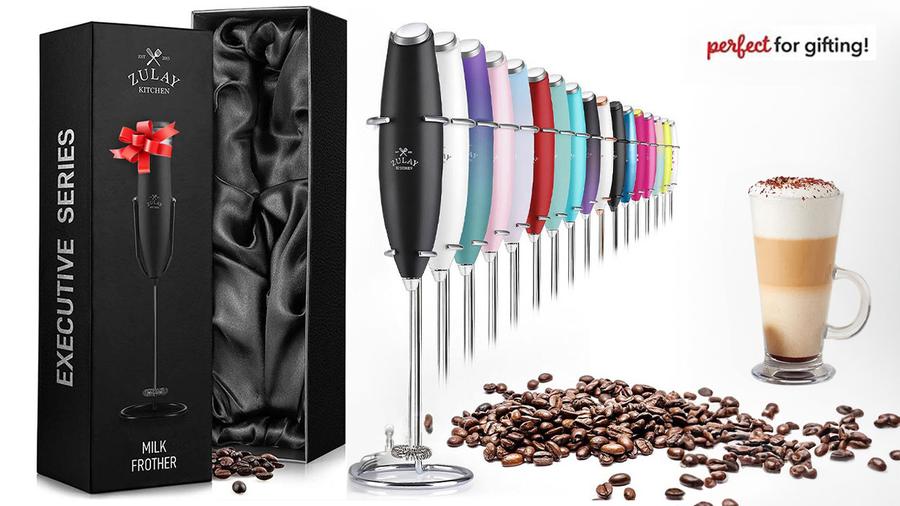 Zulay Executive Series Ultra Premium Milk Frother